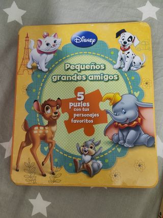 Lote de libros + puzzles infantiles 