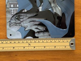 Placa Metalica Batman It Begins Here