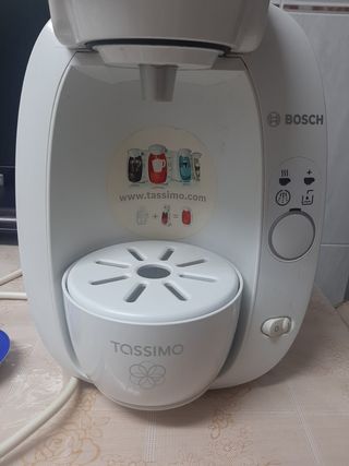Cafetera Tassimo Bosch Blanca