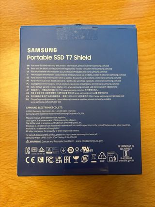 Samsung T7 Shield SSD 2TB