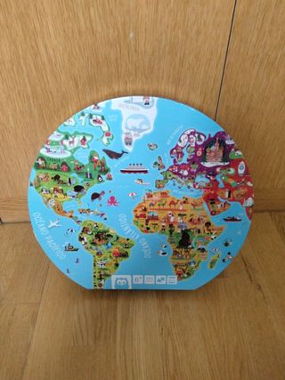 Puzzle 250 piezas mapa mundo
