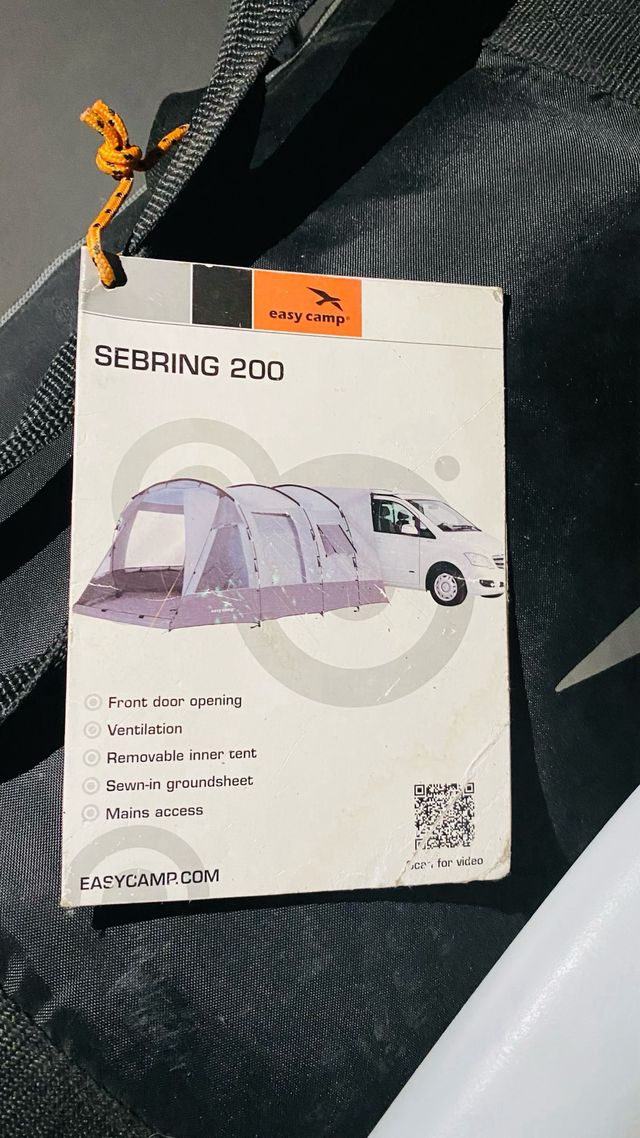 Avance furgoneta Easy Camp Sebring 200 