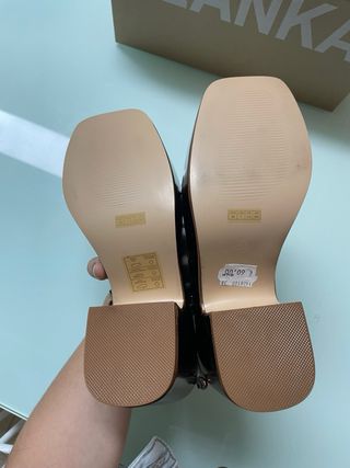 Sandalias Ulanka plataforma doradas