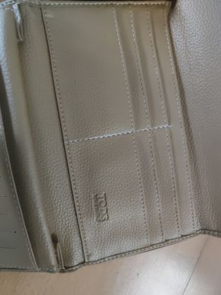 Portafoglio Tod's beige donna