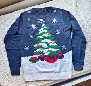 Jersey Navidad con luces 