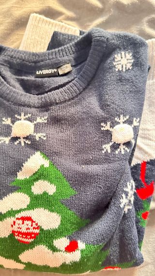 Jersey Navidad con luces 