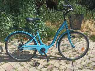 Bicicleta City 45 azul clara