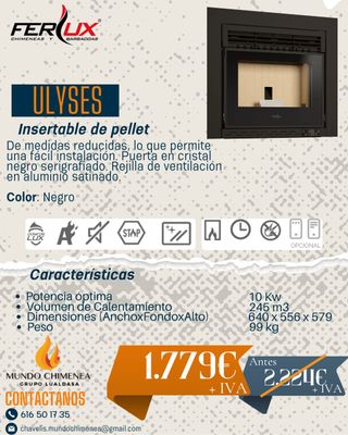 Estufas de Pellet - Descuento del 20% - Ferlux