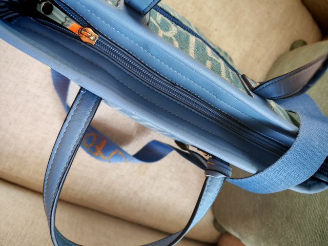 Ocasión! Estiloso bolso azul