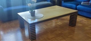 Mesa de diseño para salón (130x80cm y 40cm altura)