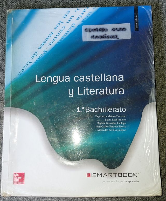 Lengua castellana y literatura 1 Bachille...