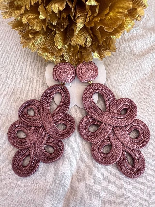 Pendientes flamenca | Rosa