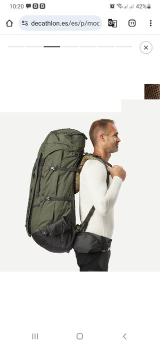 Sin estrenar - Mochila Trekking 90+10L
