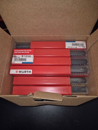 Brocas HSS DIN 338 - 11mm (10uds)
