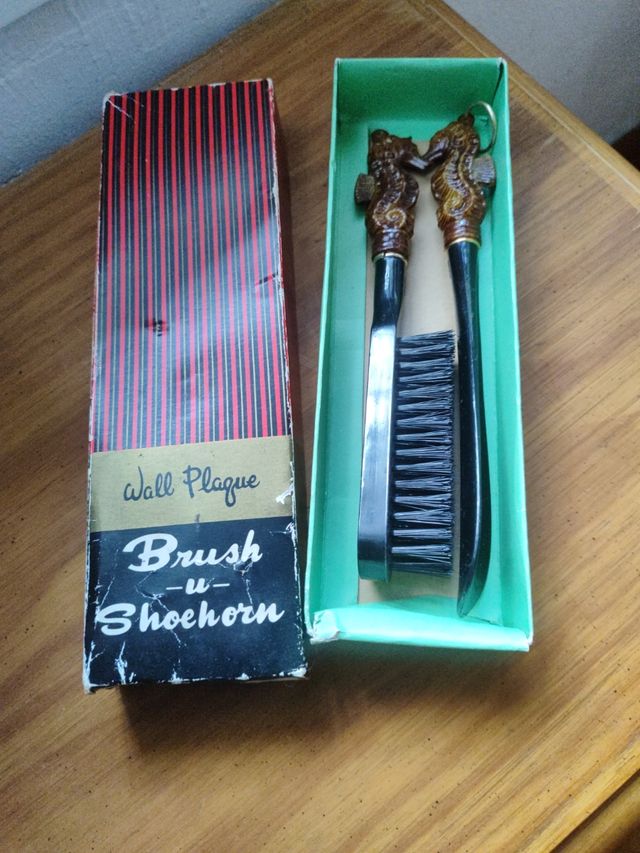 Scarpaio e spazzola per scarpe