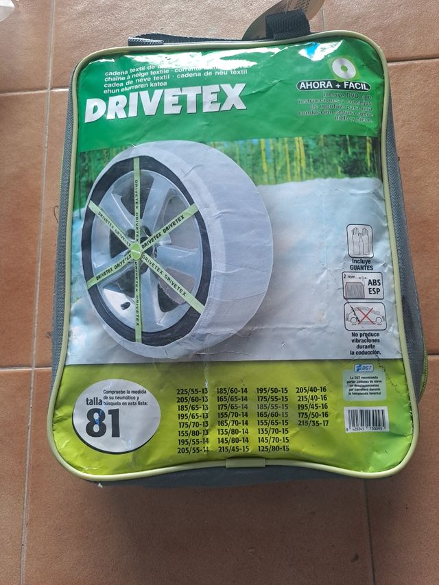 Cadenas nieve textiles Drivetex 81