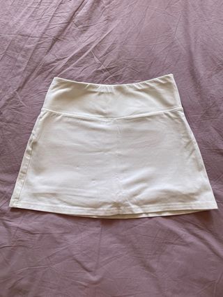 Falda short Hollister blanco