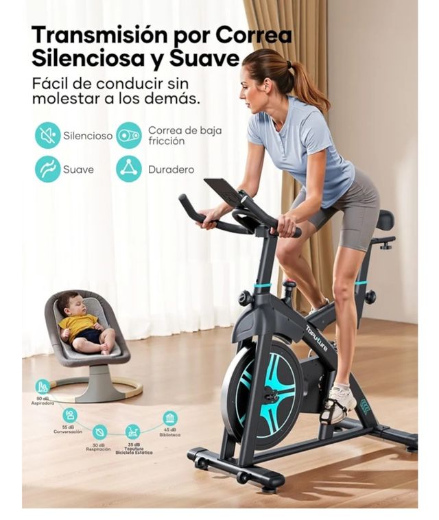 Bicicleta estática Topolure