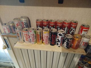 Lattine Coca Cola vintage