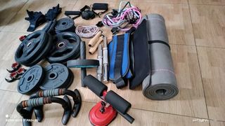Kit de gimnasio fitness en casa