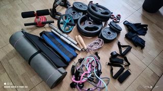 Kit de gimnasio fitness en casa