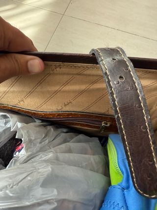 Bolso viaje piel Angel Andres