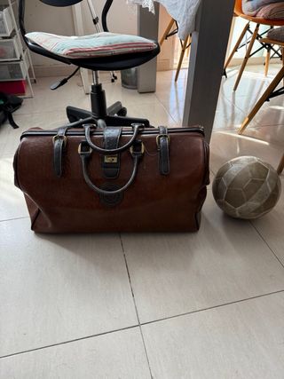 Bolso viaje piel Angel Andres