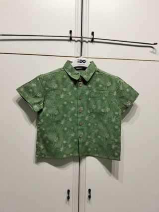 Camicia Bambino 4 Anni - Verde
