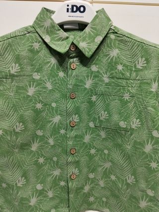 Camicia Bambino 4 Anni - Verde