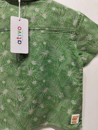 Camicia Bambino 4 Anni - Verde