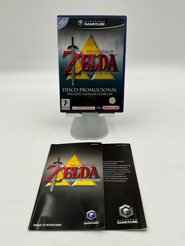 A edição colecionador de The Legend of Zelda da Nintendo GC