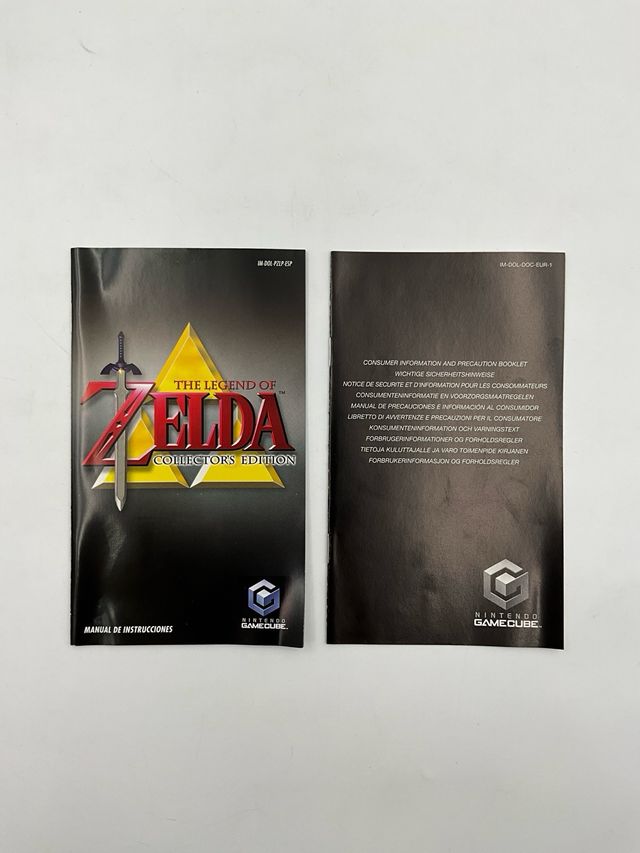 A edição colecionador de The Legend of Zelda da Nintendo GC