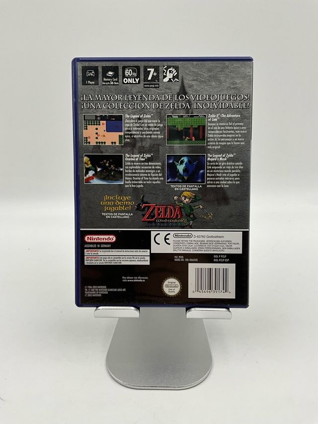 A edição colecionador de The Legend of Zelda da Nintendo GC