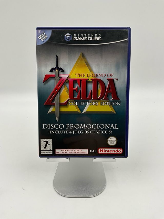 A edição colecionador de The Legend of Zelda da Nintendo GC