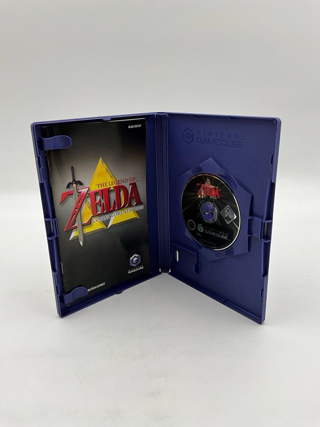A edição colecionador de The Legend of Zelda da Nintendo GC