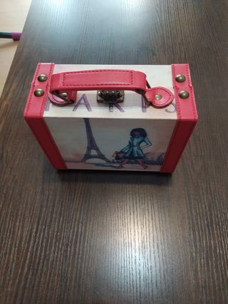 Caja maquillaje vintage París
