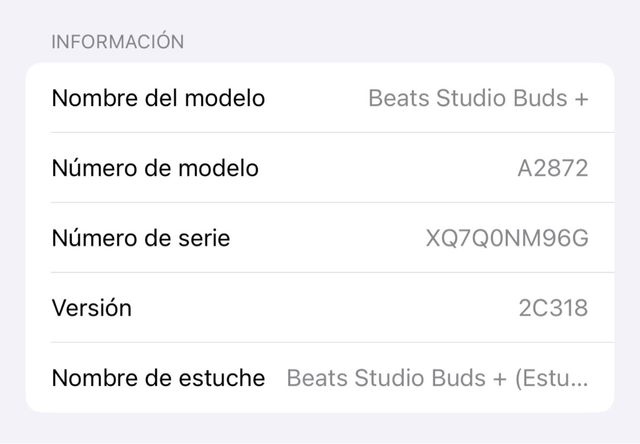 Beats Studio Buds+ Beige - Como nuevos