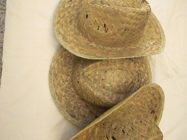 3 Chapéus Praia Palha - 4€/unid