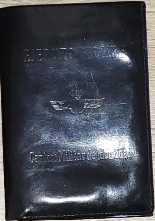 Cartera militar vintage