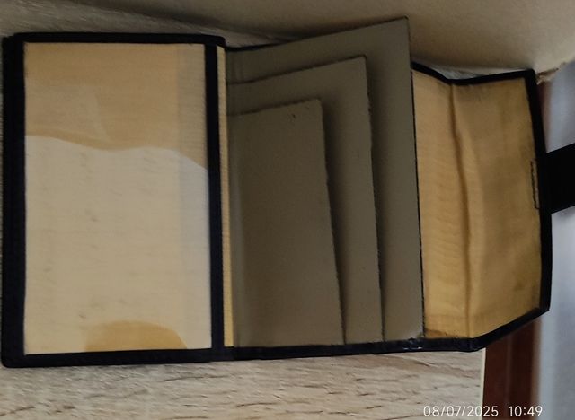 Cartera militar vintage