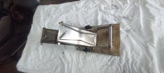 Soporte motor fueraborda plegable