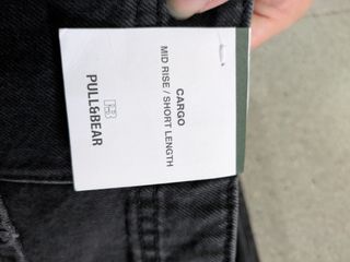 Shorts cargo Pull&Bear negros NUEVOS