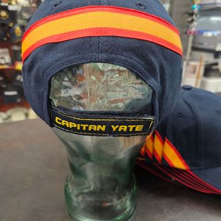 Gorra Capitán Yate bandera española