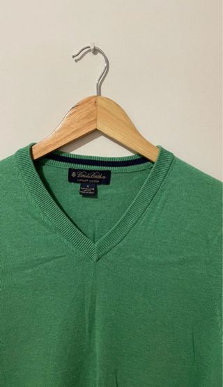 Chaleco verde Brooks Brothers