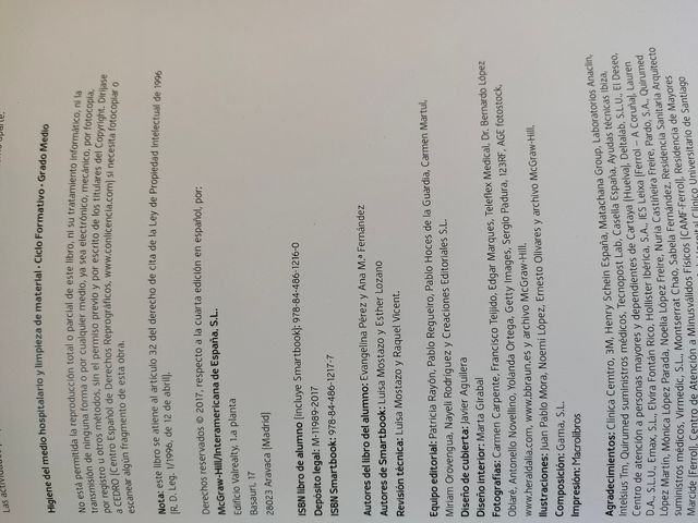 Libro Higiene del medio Hospitalario
TCAE