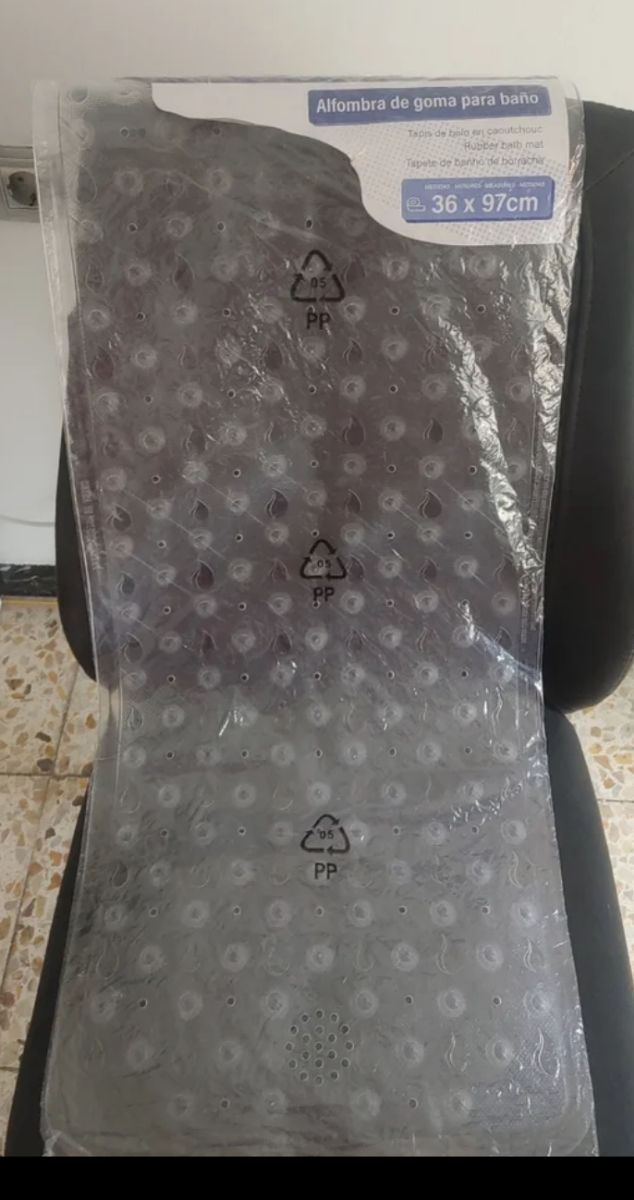 Alfombra baño goma HBS - antideslizante 36x97cm