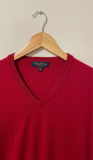 Jersey Brooks Brothers - Rojo - Talla S

