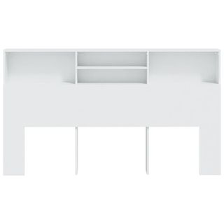 vidaXL Mueble cabecero blanco 180x19x103,5 cm