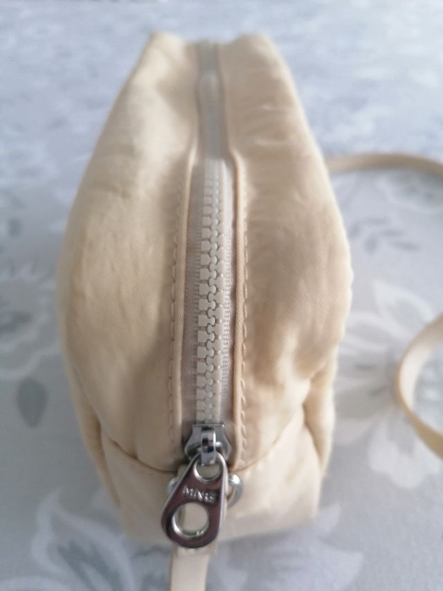 Bolso bandolera Mango beige