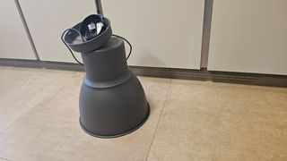 Lampara techo Hektar IKEA - Gris oscuro